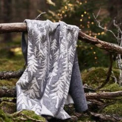 Klippan Yllefabrik House In The Forest Wollen Deken -Thuis Benodigdheden Winkel 17523 01 04 f85d3ba659