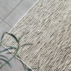 Fawn Wollen Vloerkleed Wit -Thuis Benodigdheden Winkel 42867 03 05 0e15393ba2