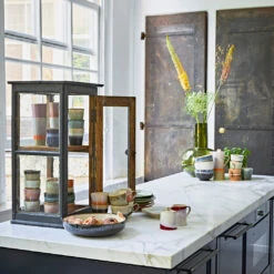 70's Dessertkom 4-delig -Thuis Benodigdheden Winkel 47154 01 03 ce2076ab95