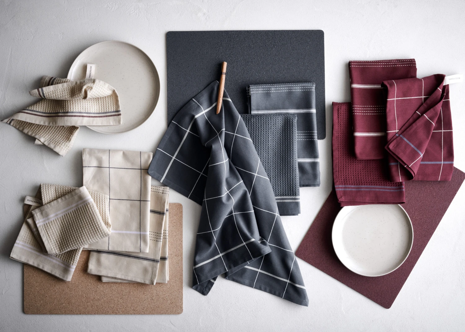 Rosendahl Beta Keukenhanddoek 50x70 Cm 5 Rosendahl Beta Keukenhanddoek 50x70 Cm - Afbeelding 5